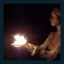 Lamp woman.